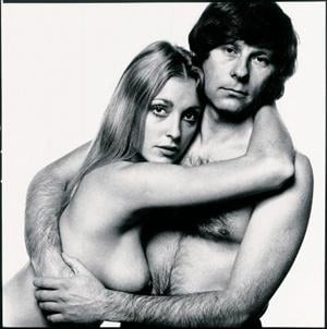 Roman Polanski y Sharon Tate en la foto subastada por Christie΄s en 11.500 dólares. Foto Christie΄s