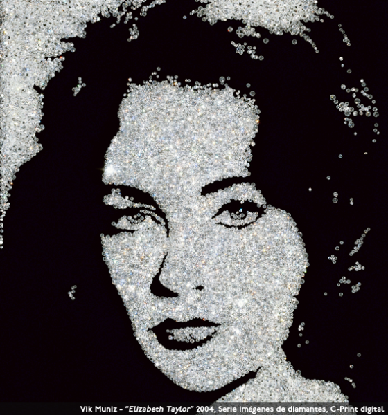 liz taylor por muniz