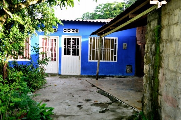 La casa de Don Absalón y Doña Mercedes, los abuelos paternos de Fredy Guarín