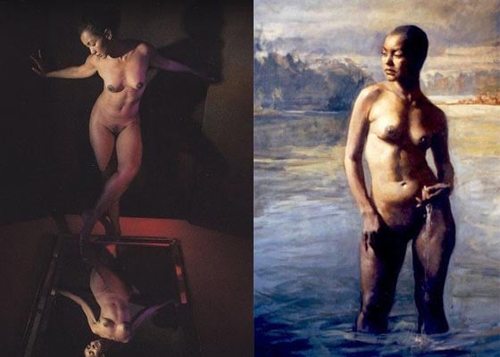 Biografía del desnudo, el libro de Lenis Santana - -- Las2orillas Lenis por Davis de la Rua y Lenis por Ramiro Sánchez