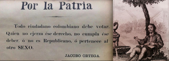 Hoja suelta electoral, impresa a comienzos del siglo XX.