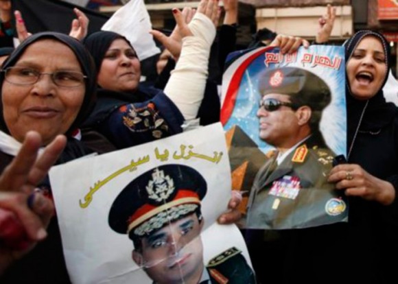 General Abdel Fattah el-Sissi en busca de ganar las elecciones - Foto: Elcomercio.Pe/Reuters