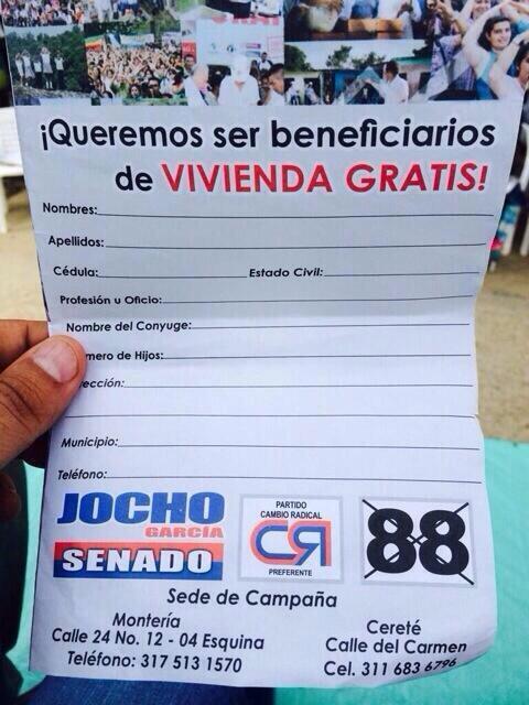Las pifias de campaña de Cambio Radical - -- Las2orillas Campaña 'Jocho' García