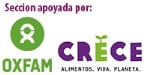 Sección apoyada por Oxfam | CRECE