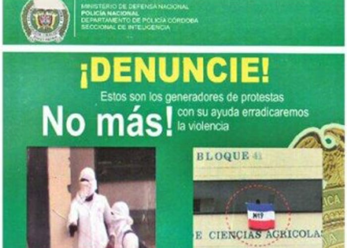Paramilitares amenazan la U. de Córdoba