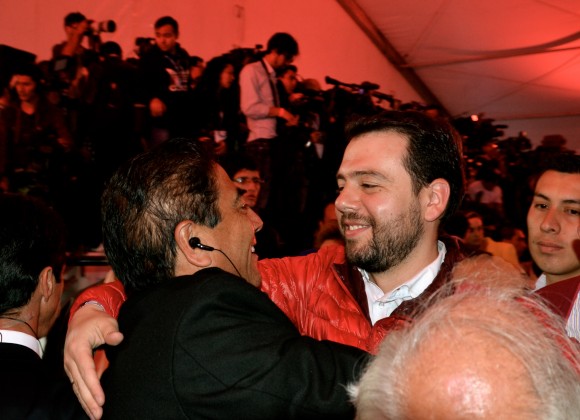 Carlos Fernando Galán y su hermano Juan Manuel Galán desde Cambio Radical y el Partido Liberal estuvieron desde el primer día