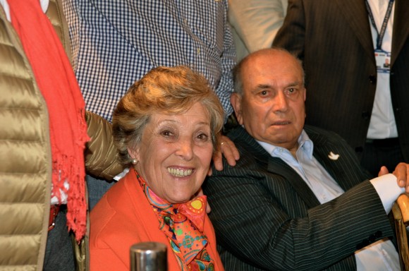 Los papás de Tutina, Jorge Rodríguez y Cecilia Munera llegaron con todos sus hijos