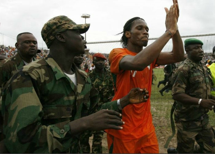 Didier Drogba o cuando el fútbol detiene una guerra