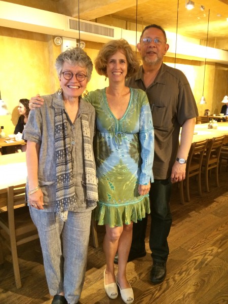 Rosario Caicedo, Patricia Restrepo, y Jaime Manrique / Nueva York, mayo del 2014 