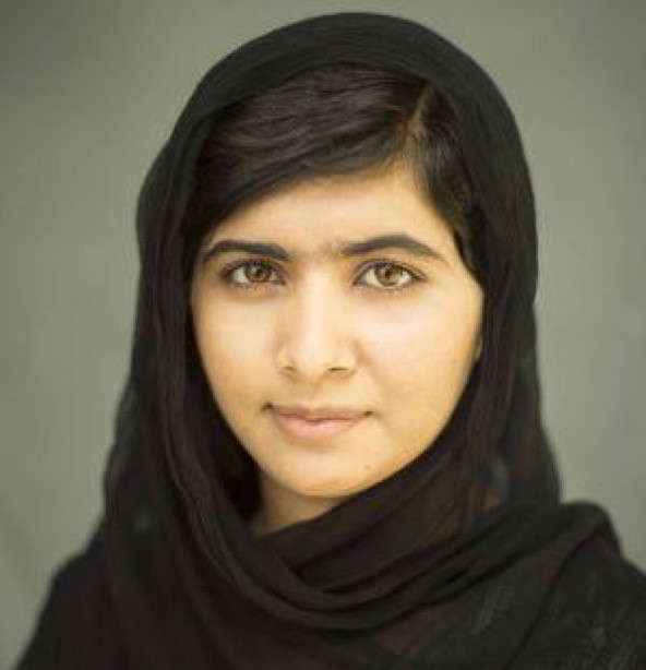 Malala fotografiada por Daniel Olmos