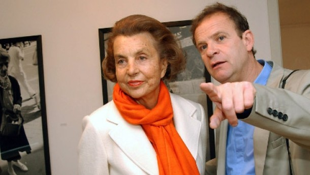 Las diez mujeres más ricas del mundo - -- Las2orillas Liliane con François-Marie Banier foto de http://media1.faz.net/