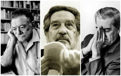 Mario Benedetti, Octavio Paz y Mario Vargas Llosa