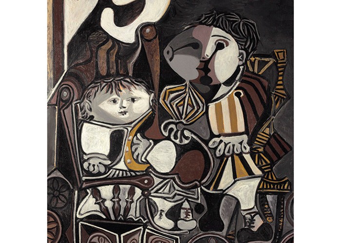 Por  millones de dólares Wang adquirió 'Claude et Paloma', una de las obras maestras de Picasso alusiva a sus dos hijos
