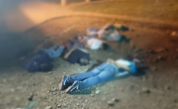  la masacre de ocho personas en el sector La María, cerca de Cali.