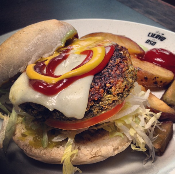 Hamburguesa del Ciervo y el Oso