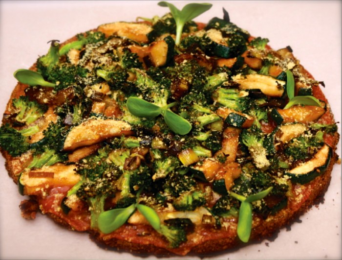 Pizza Pura Vida de champiñones