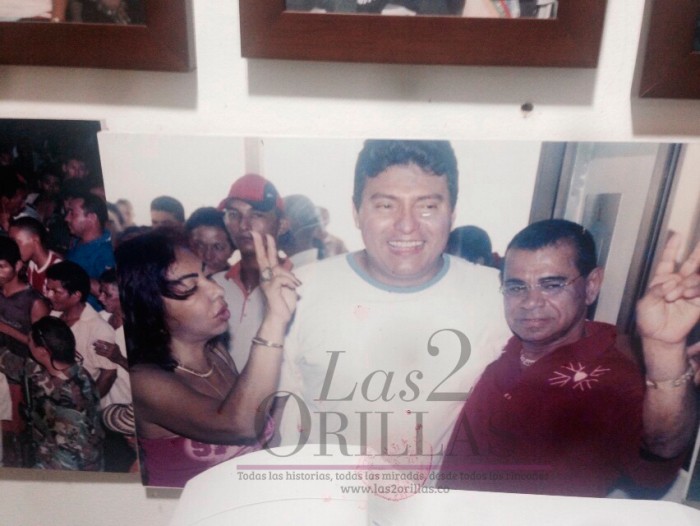 La Gata, el excongresista William Montes (condenado a 7 años por parapolitica) y su hermano y socio Arquinenes López ”El Quimo”