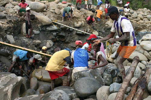Así es como se extrae la minería en el Chocó