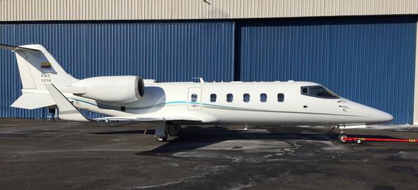 El fiscal Montealegre estrena jet ejecutivo - -- Las2orillas Este sería el jet del Fiscal con matrícula FAC 1216