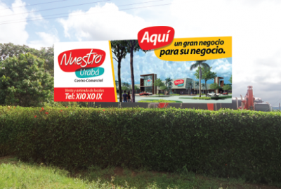 Así va la construcción del centro comercial de los Uribe Moreno en Apartadó - -- Las2orillas anuncio-jpg