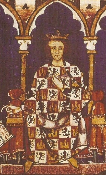 Rey Alfonso X, “el Sabio”.