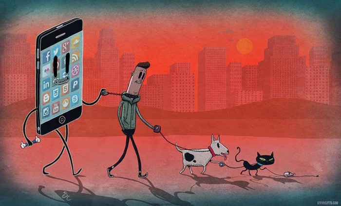 El artista gráfico que se burla de la sociedad - -- Las2orillas Steve Cutts