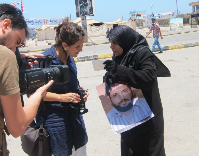 Natalia Orozco ha realizado documentales de talla internacional como Bengazi:beyond the frontline 