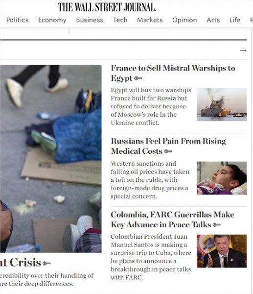 The Wall Street Journal & Breaking News, Business, Financial and Economic News, World News and Video - Google Chrome