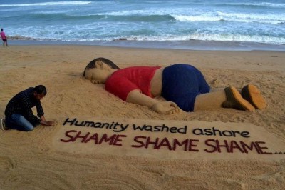 Shame,  shame, shame / Obra del artista Sudarsan Pattnaik