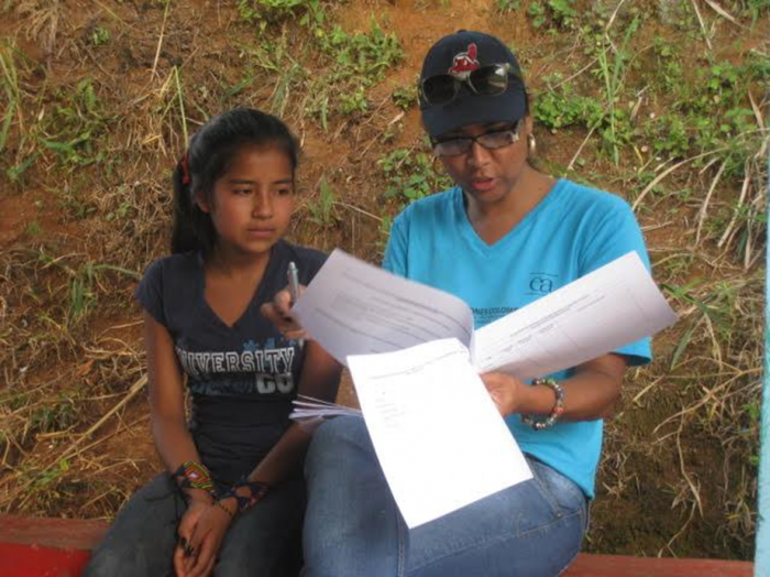 En la caracterización del resguardo Karmata Rua 