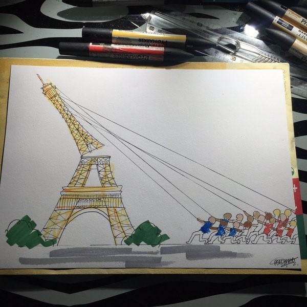 #JeSuisParis, las caricaturas - -- Las2orillas 6