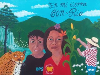 El mural finalizado en honor a las 400 familias. Foto: Legión del Afecto