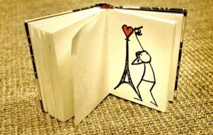 #JeSuisParis, las caricaturas - -- Las2orillas La pequeña Elyx, muy conocida en las redes sociales Diseñadores reconocidos como Johann Sfar publicó este en Instagram