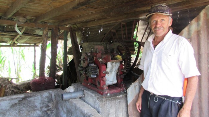 La vocación de la zona es principalmente cafetera y panelera
