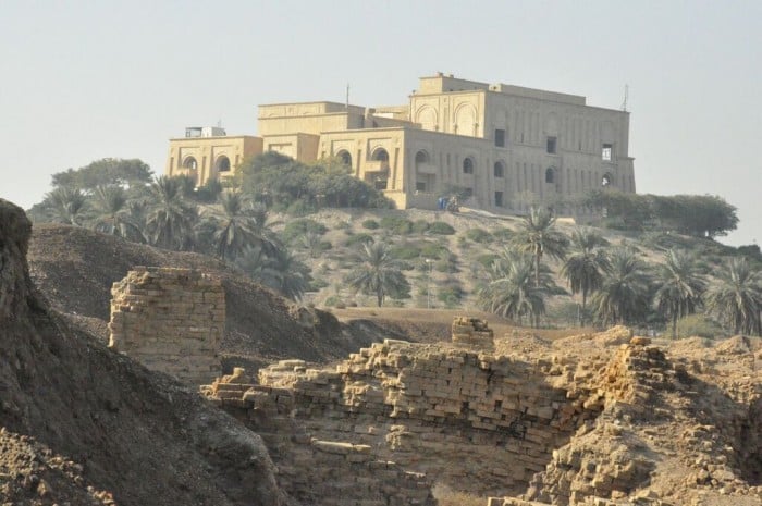 Palacio Norte y Palacio de Sadam Husein. Foto: Víctor Currea 28-12-2013