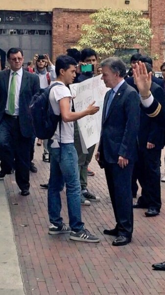 Mal rato para el Presidente y su hijo Martín en Los Andes - -- Las2orillas IMG_20160224_203348