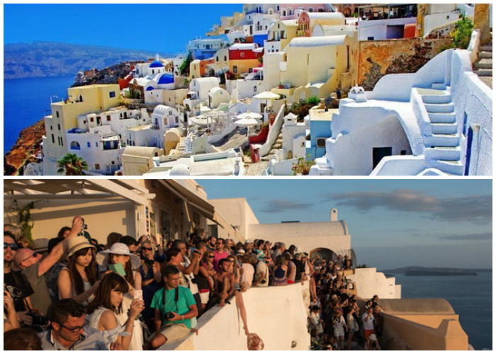 Las mentiras que venden las agencias de viajes - -- Las2orillas 05-Isla-Santorini