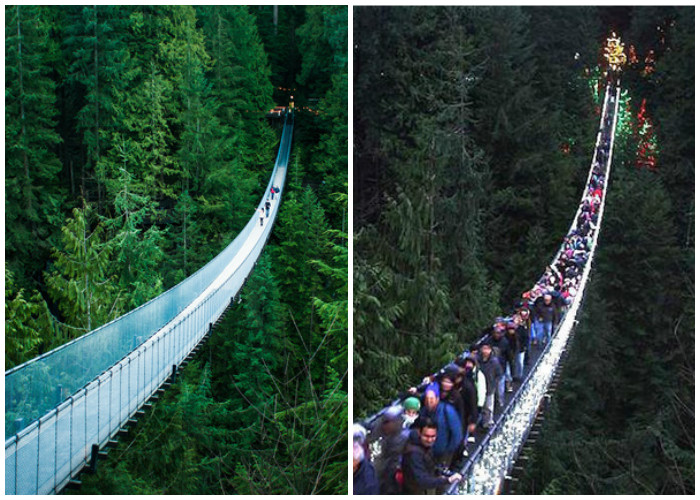 Las mentiras que venden las agencias de viajes - -- Las2orillas 09-CapilanoVancouver