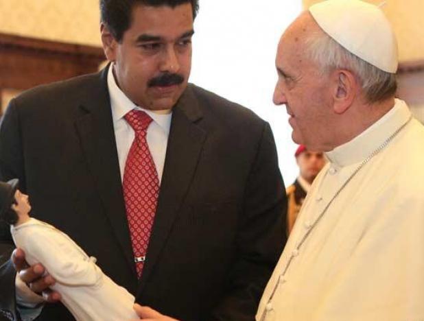 Maduro-y-el-Papa-4