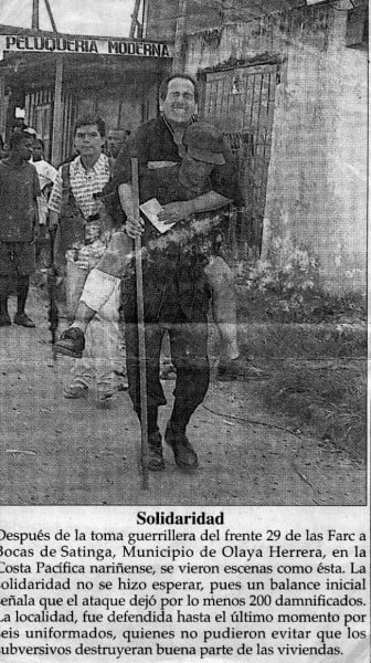 Cuando Satinga, Nariño fue arrasado por las FARC - -- Las2orillas Recorte periodico