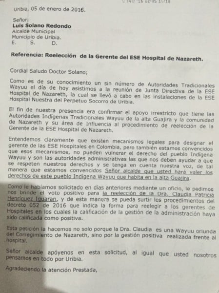 La resistencia Wayúu para no dejarse arrebatar su hospital en la alta Guajira - -- Las2orillas luis-solano-redondo