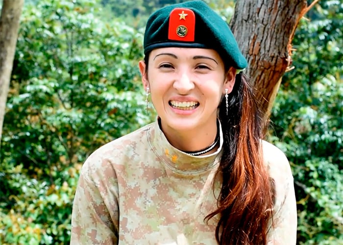 Tania, Albania Tolima, 27 años. 10 en las Farc
