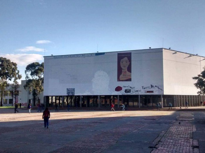 La Plaza Che amaneció el 19 de octubre sin el rostro del Che Guevara. Foto cortesía a Cartel Urbano de Pedro Ravelo