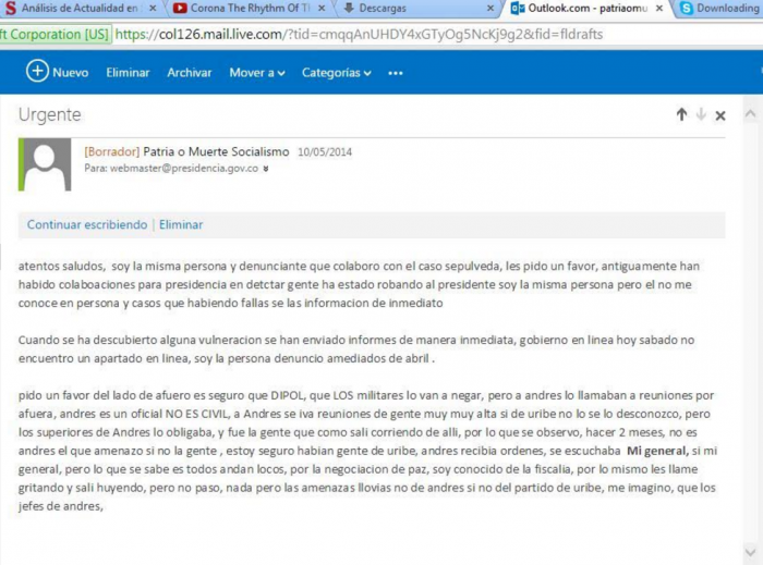 Los correos secretos del hacker Daniel Bajaña a Jorge Perdomo - -- Las2orillas correo3