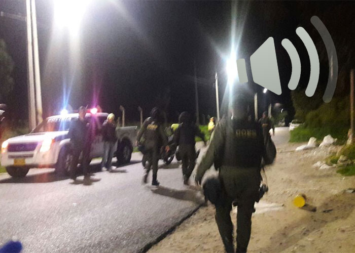 “Al cuerpo del Policía le dejaron un explosivo”, impactante audio del atentado en Bogotá