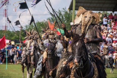 La fiesta más vieja de Suramerica es en los llanos - -- Las2orillas Entrada de los cachaceros a la plaza de las cuadrillas. Foto: Oscar Iván Pérez