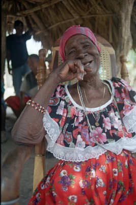 Cantadora Eulalia González. Foto: David Lara Ramos