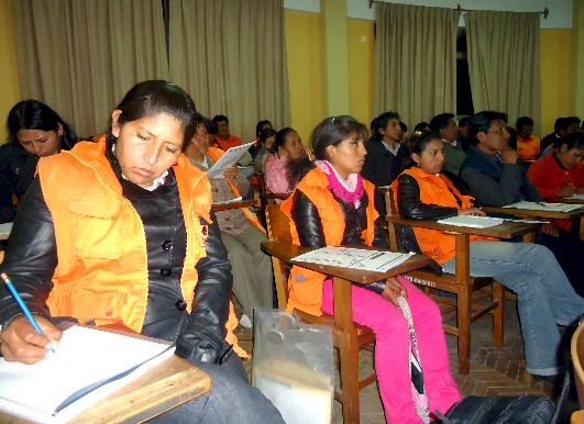 TICs para recicladores y vendedores ambulantes