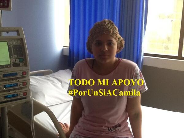 Esta es la historia de Camila #PorUnSiACamila