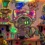 Cuando los grafitis dejan la calle y se toman espacios cerrados - -- Las2orillas Guacala - Cuando los grafitis dejan la calle y se toman espacios cerrados